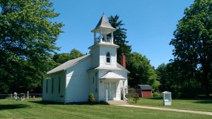 A country chapel and cemetery are tangible reminders of the once vibrant Roberts Settlement in Hamilton County.