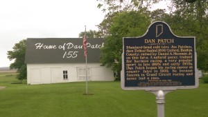 Visitors to Oxford can’t miss the farm where Dan Patch was raised and whose barn still proclaims his unofficial record in the mile.