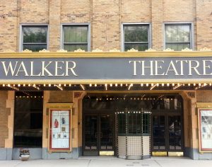 Built in 1927, the Madame Walker Theatre Center is a National Historic Landmark and a notable example of African-inspired art deco architecture. Photo by Tom Brogan.